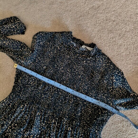 Zara Womens Cottagecore Floral Coquette Girl Prairie Whimsical Mini Dress S - Picture 5 of 7